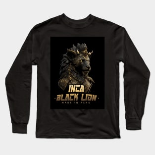 Inca Black Lion Long Sleeve T-Shirt